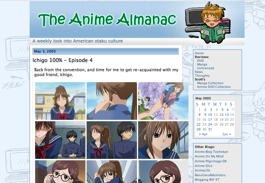 Anime Reviews Site